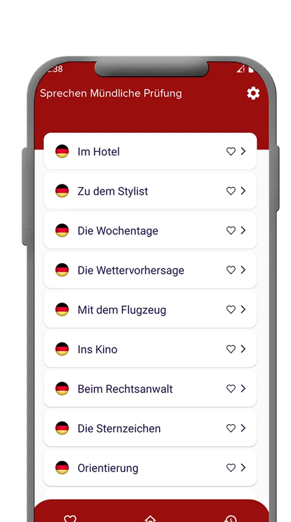 Sprechen Mündliche Prüfung | Indus Appstore | Screenshot