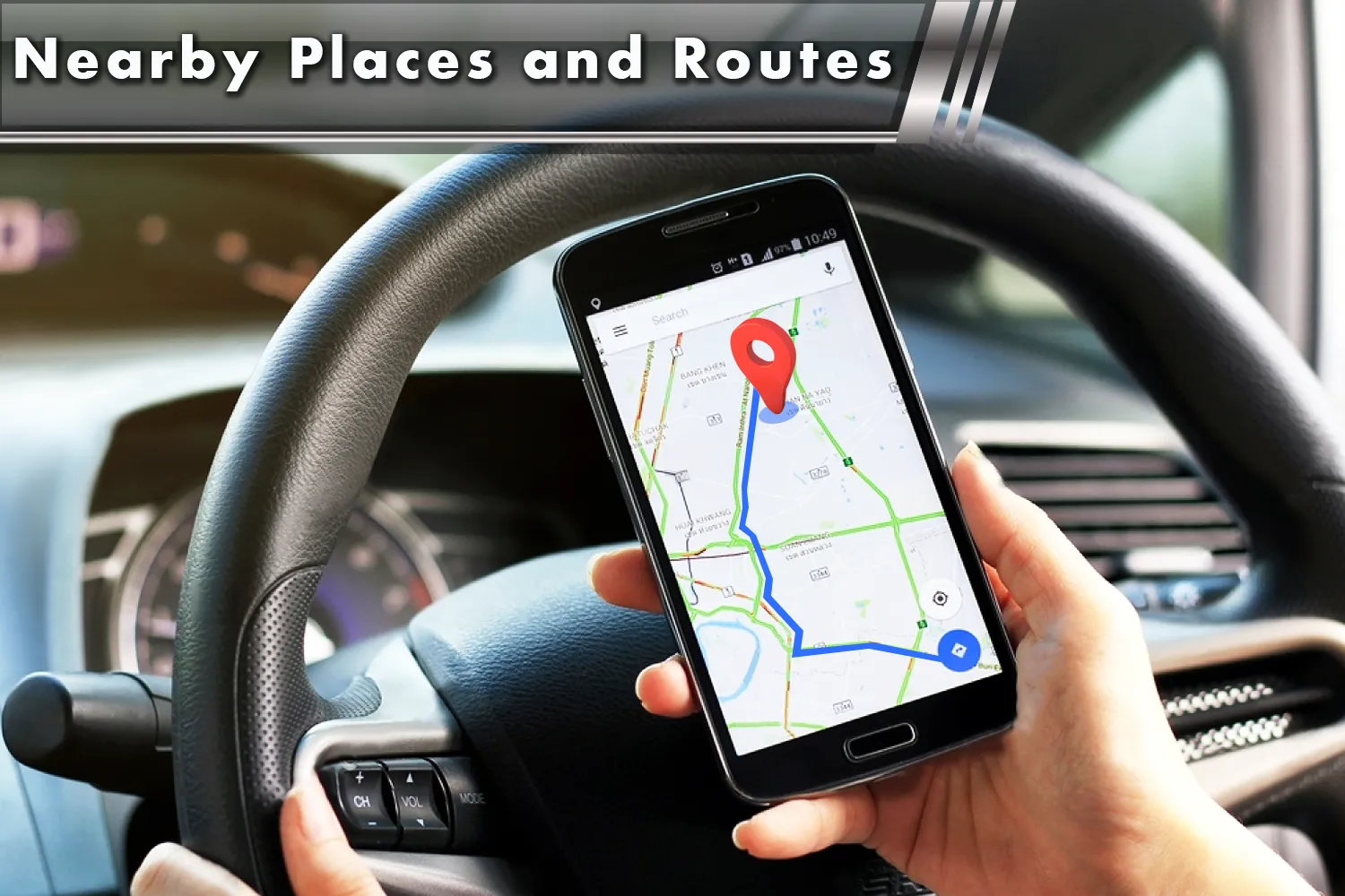 GPS Route Finder: Map Tracker | Indus Appstore | Screenshot