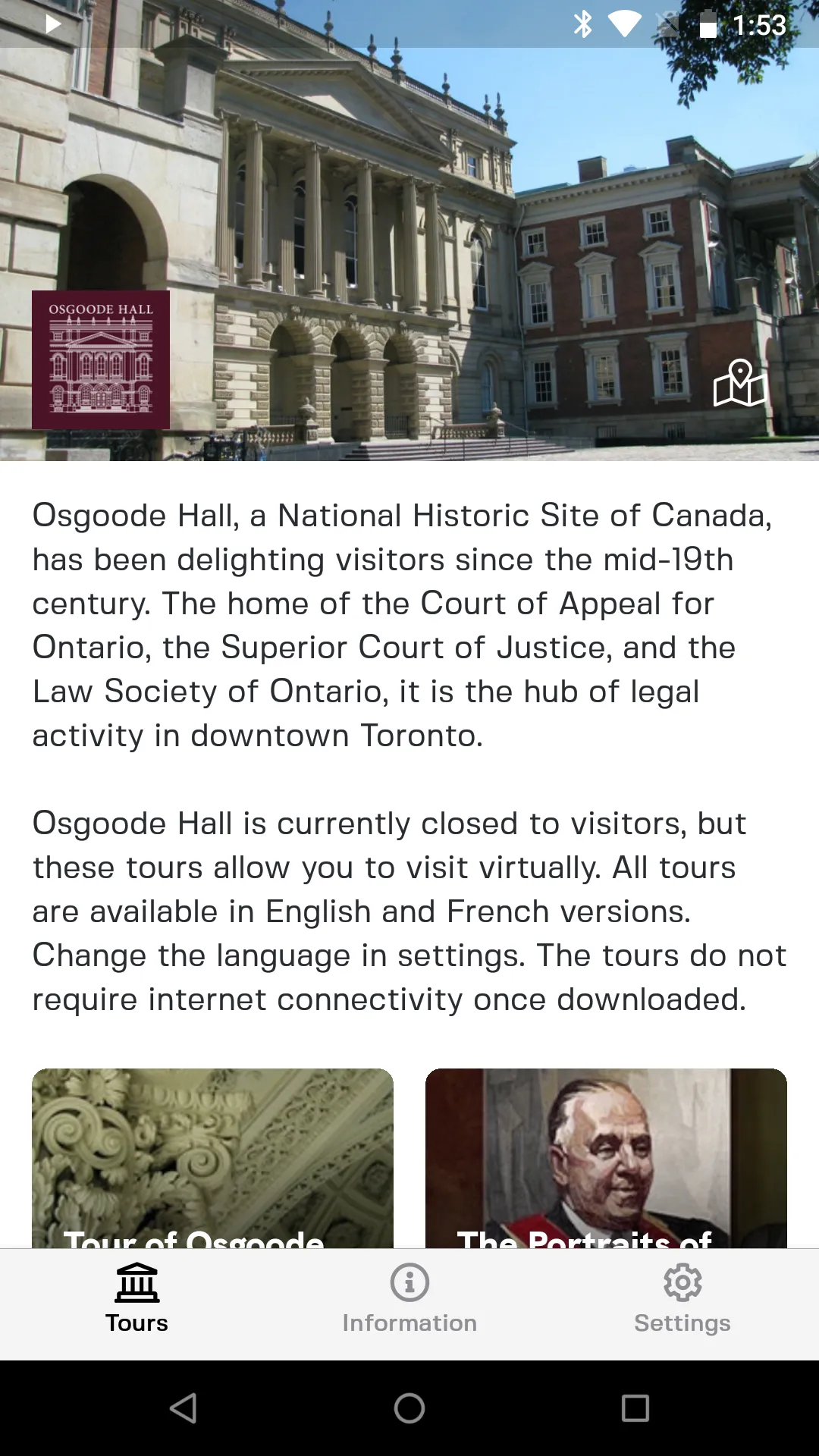 Osgoode Hall | Indus Appstore | Screenshot