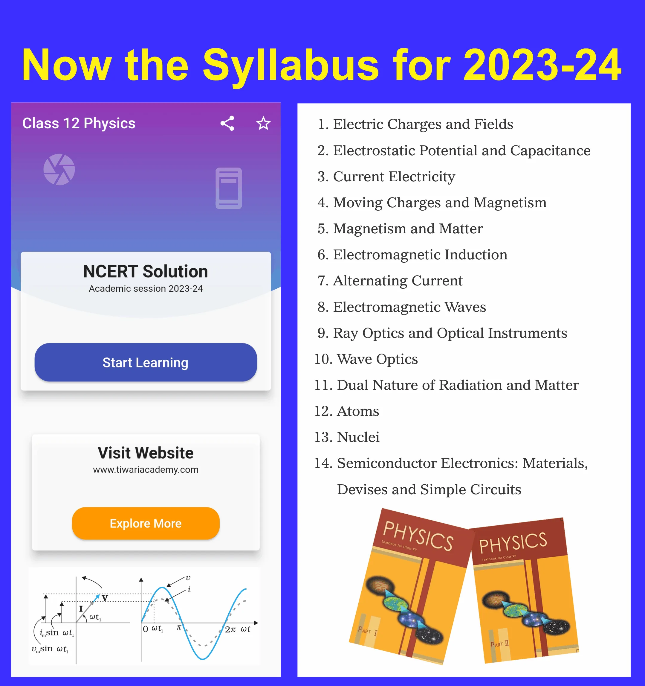 Class 12 Physics for 2023-24 | Indus Appstore | Screenshot