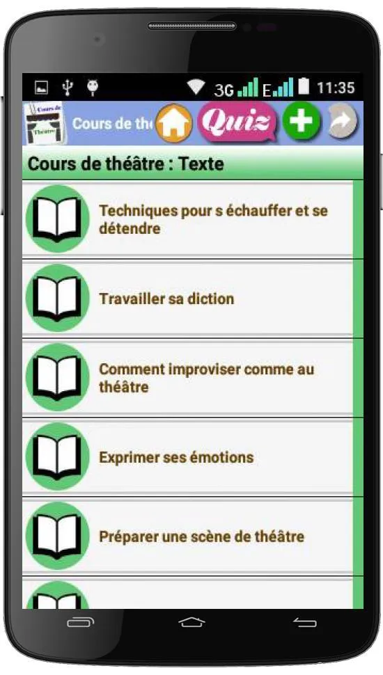 Cours de Theatre | Indus Appstore | Screenshot