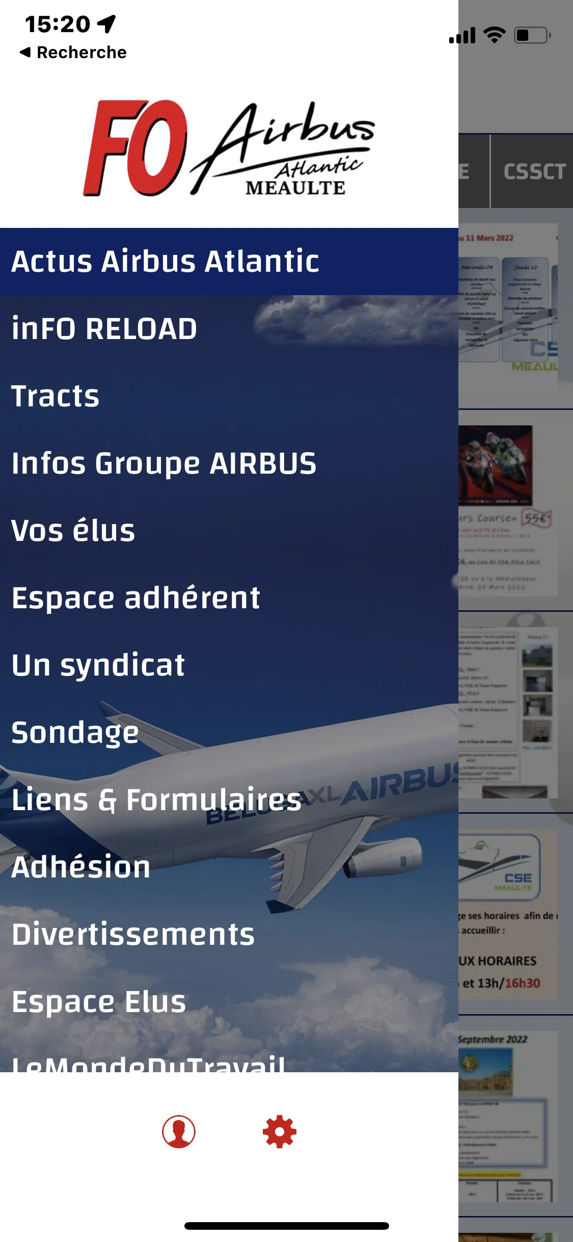 FO Airbus Atlantic Méaulte | Indus Appstore | Screenshot