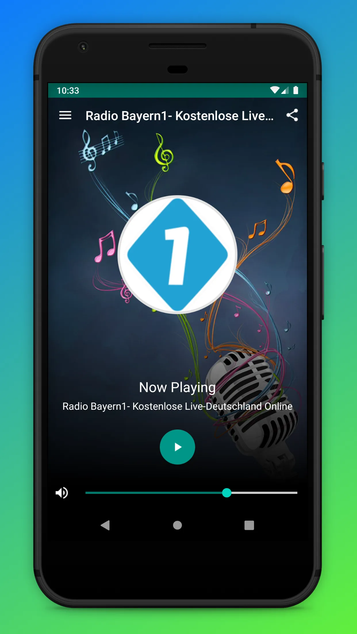 Radio Bayern1 App DE Online | Indus Appstore | Screenshot