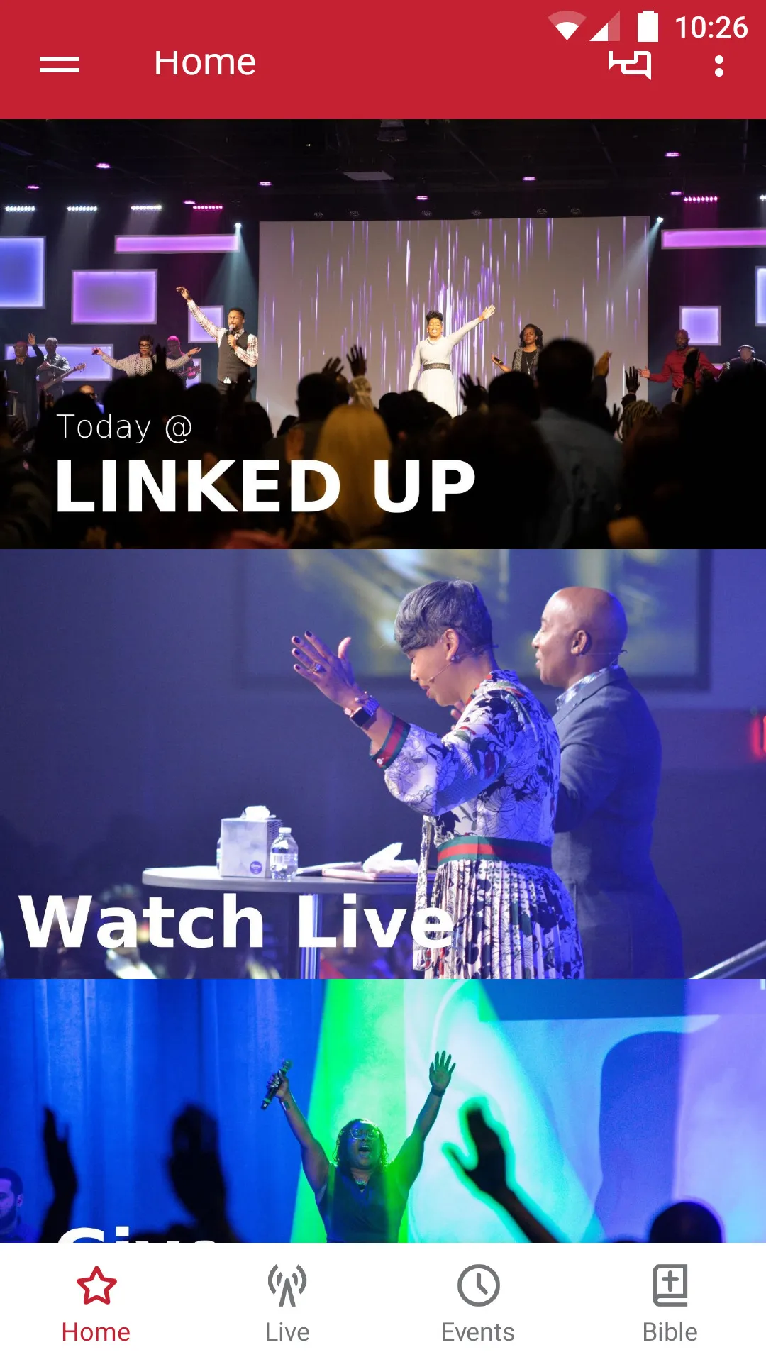 Linked UP Church | Indus Appstore | Screenshot