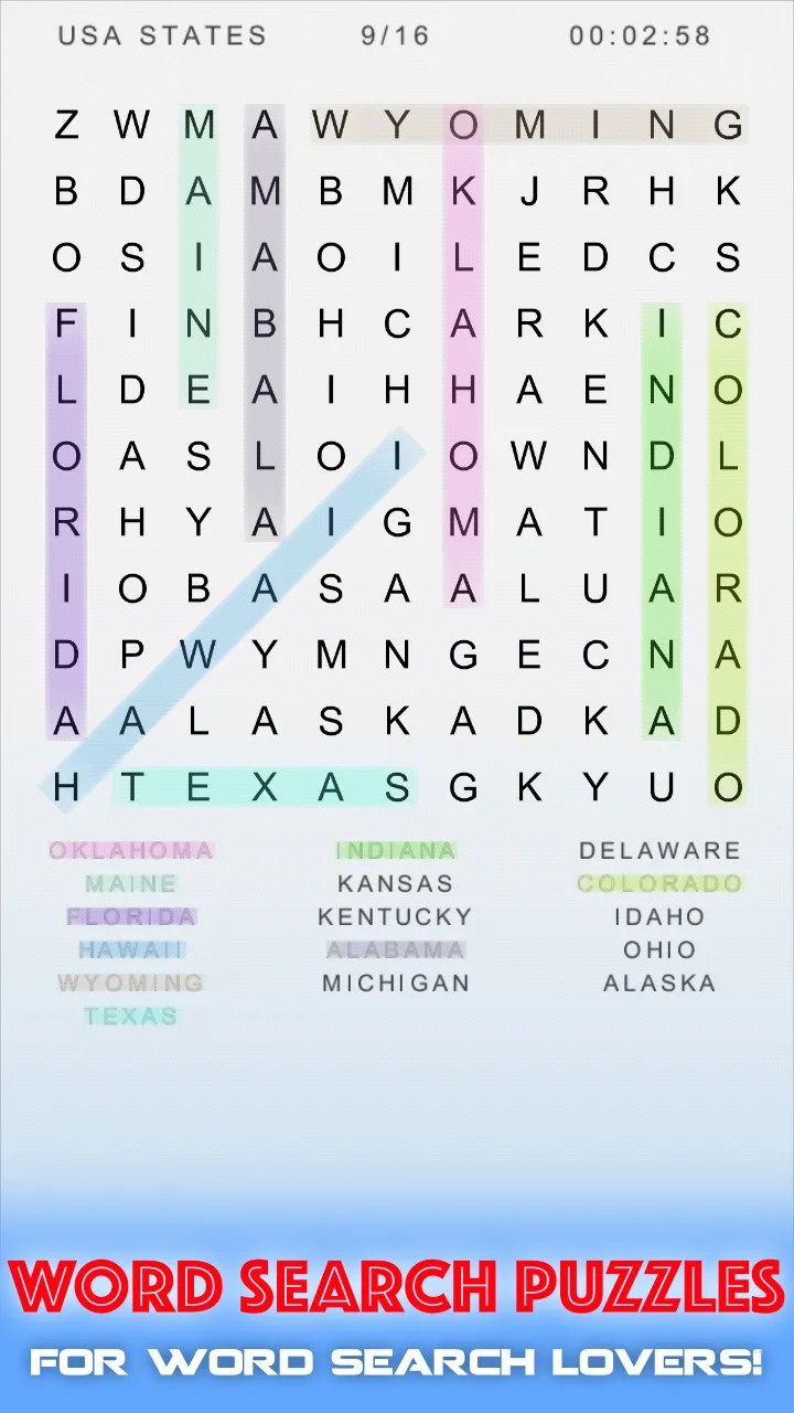 Word Search Puzzles : Classic  | Indus Appstore | Screenshot