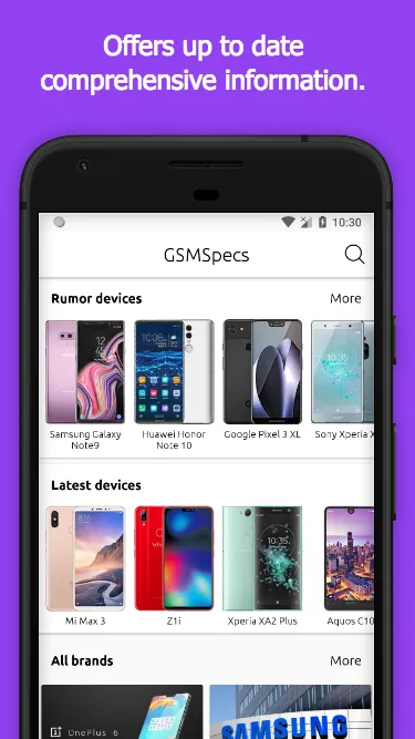 GSMSpecs - Comparison | Indus Appstore | Screenshot