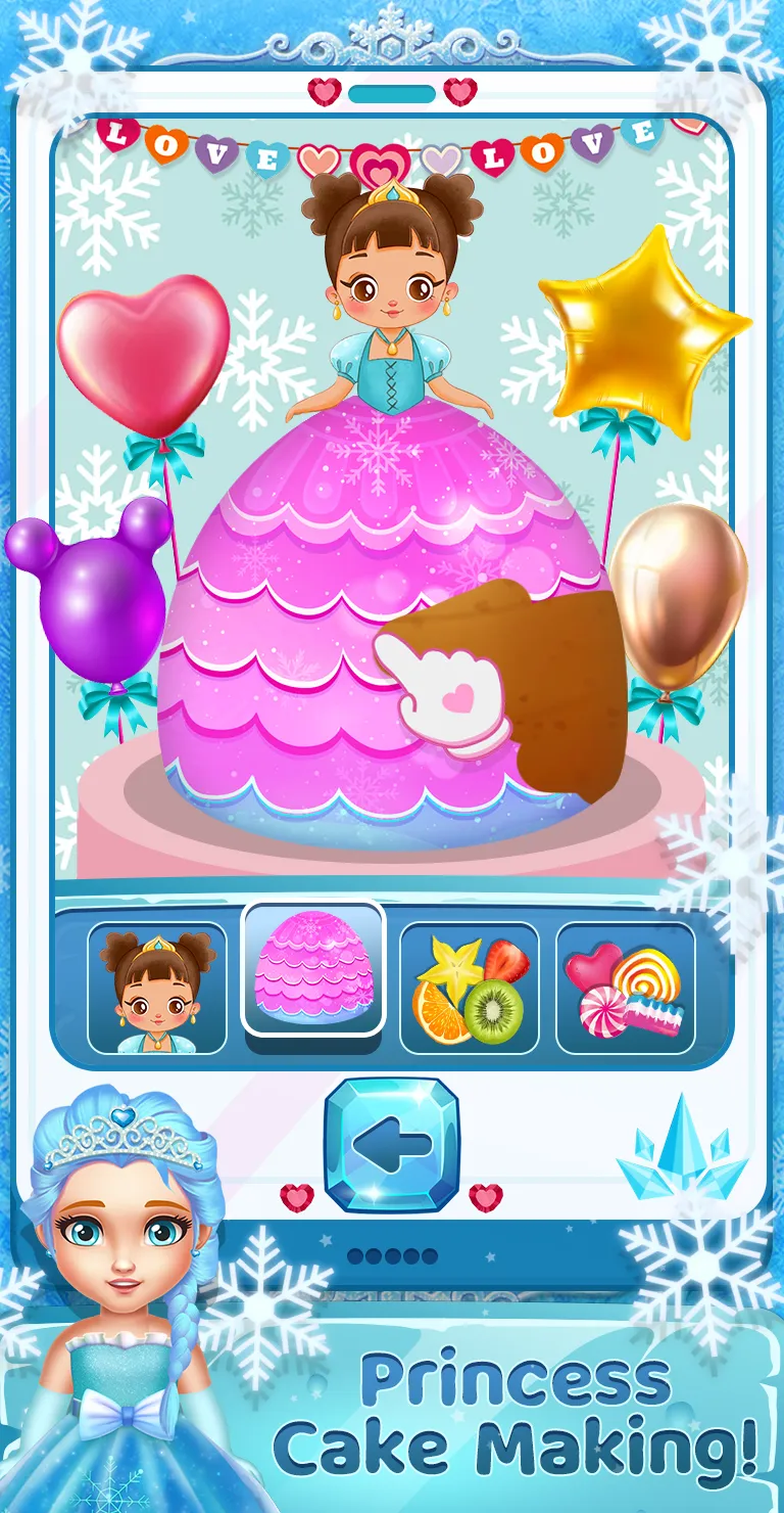 Baby Ice Princess Frozen Phone | Indus Appstore | Screenshot