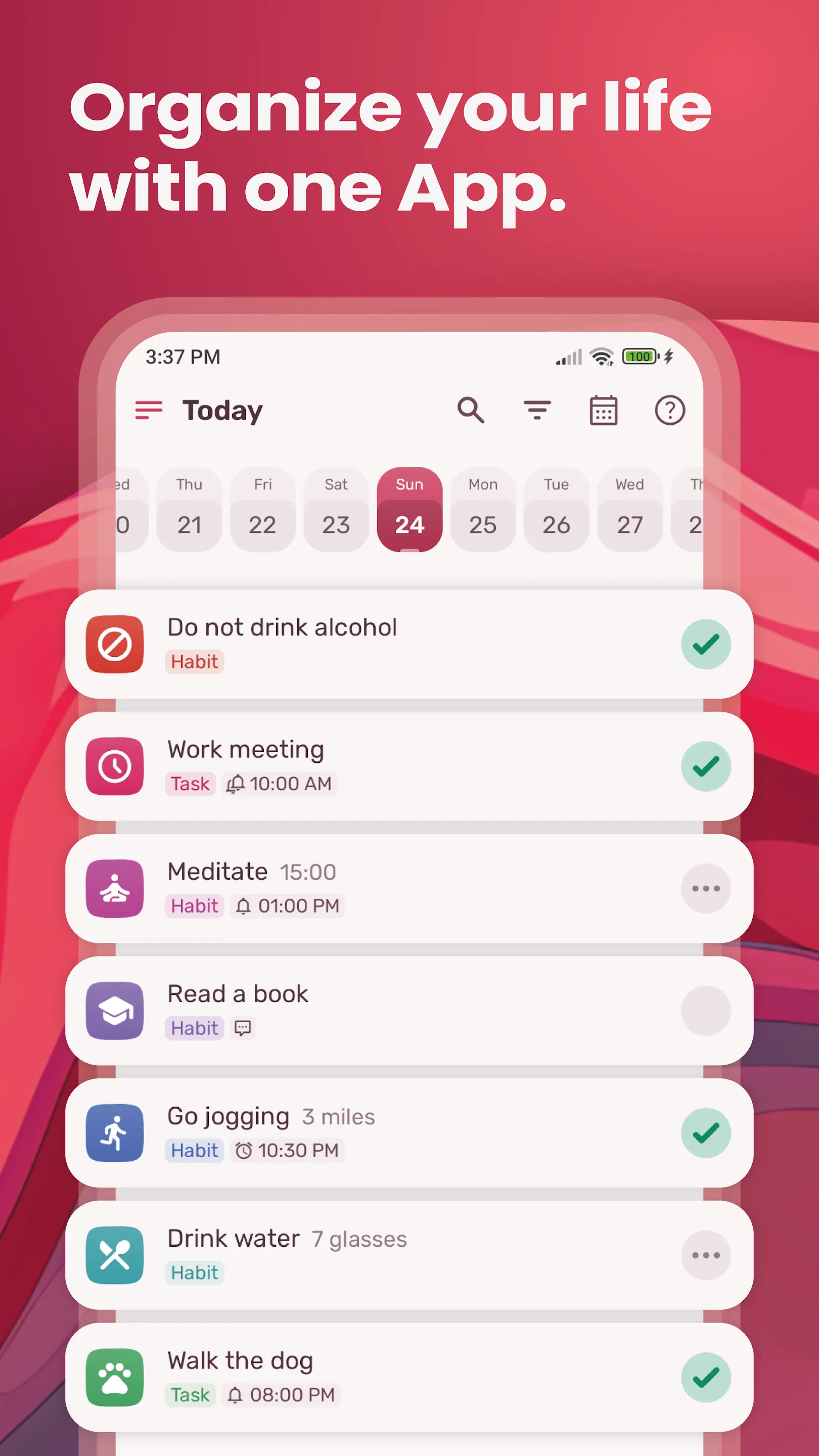 HabitNow Daily Routine Planner | Indus Appstore | Screenshot