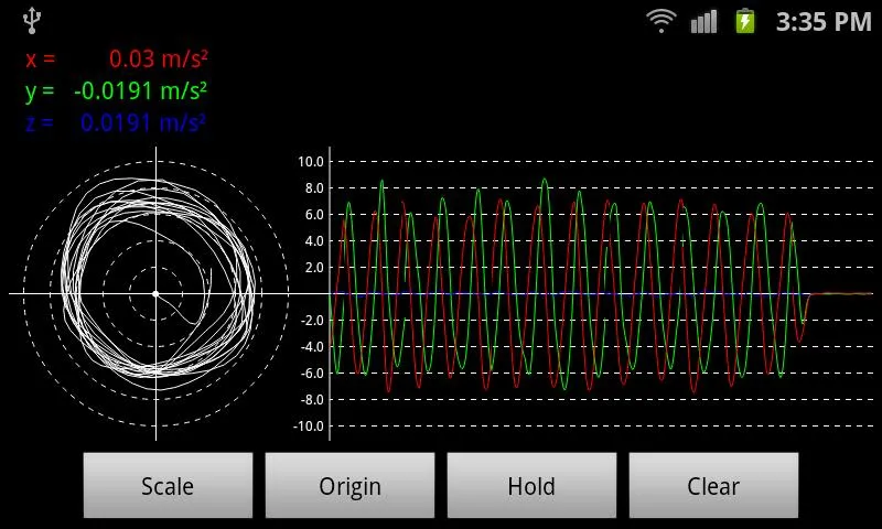 Max Vibrometer | Indus Appstore | Screenshot