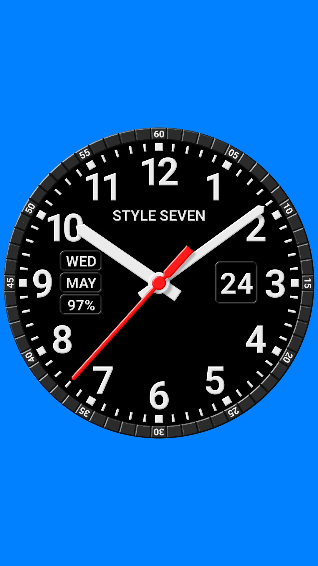 Analog Clock Constructor-7 | Indus Appstore | Screenshot