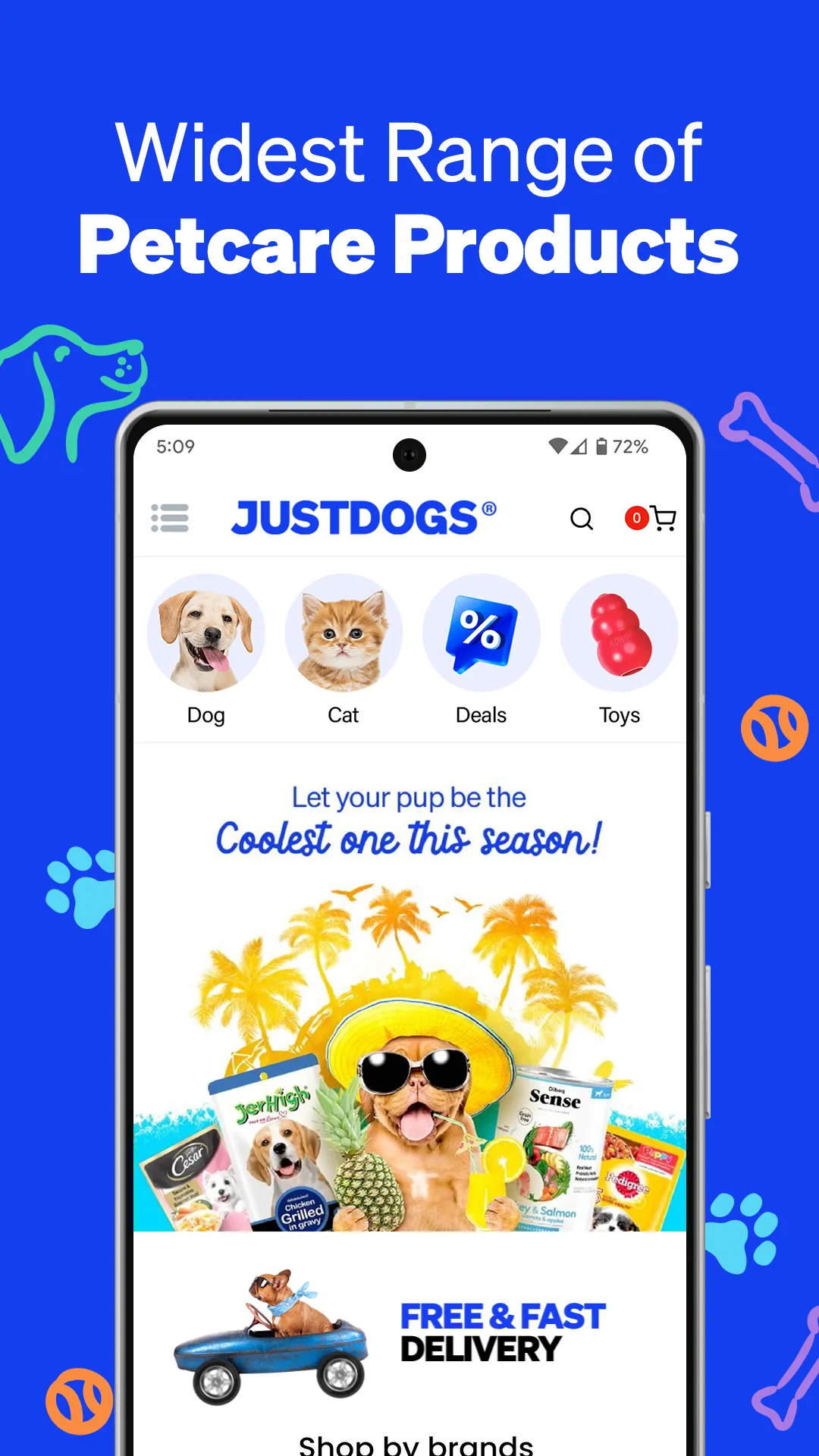 JUSTDOGS: The Pet Parents Shop | Indus Appstore | Screenshot