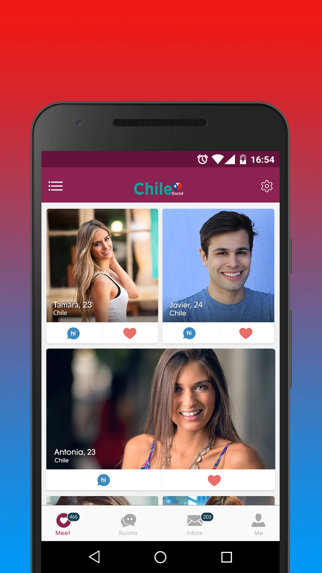 Chilean Dating: Meet Chileans | Indus Appstore | Screenshot