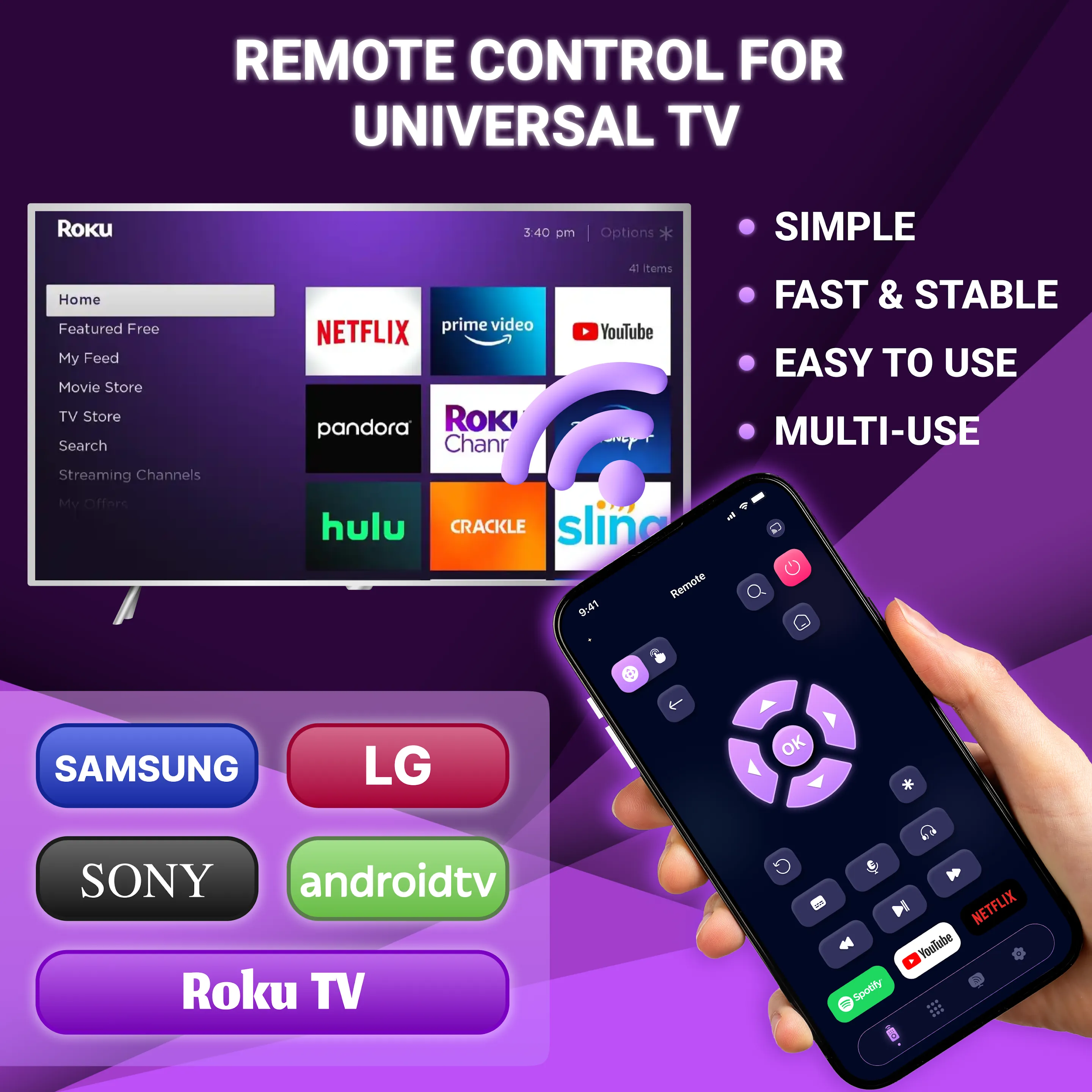 TV Remote: Universal Remote | Indus Appstore | Screenshot