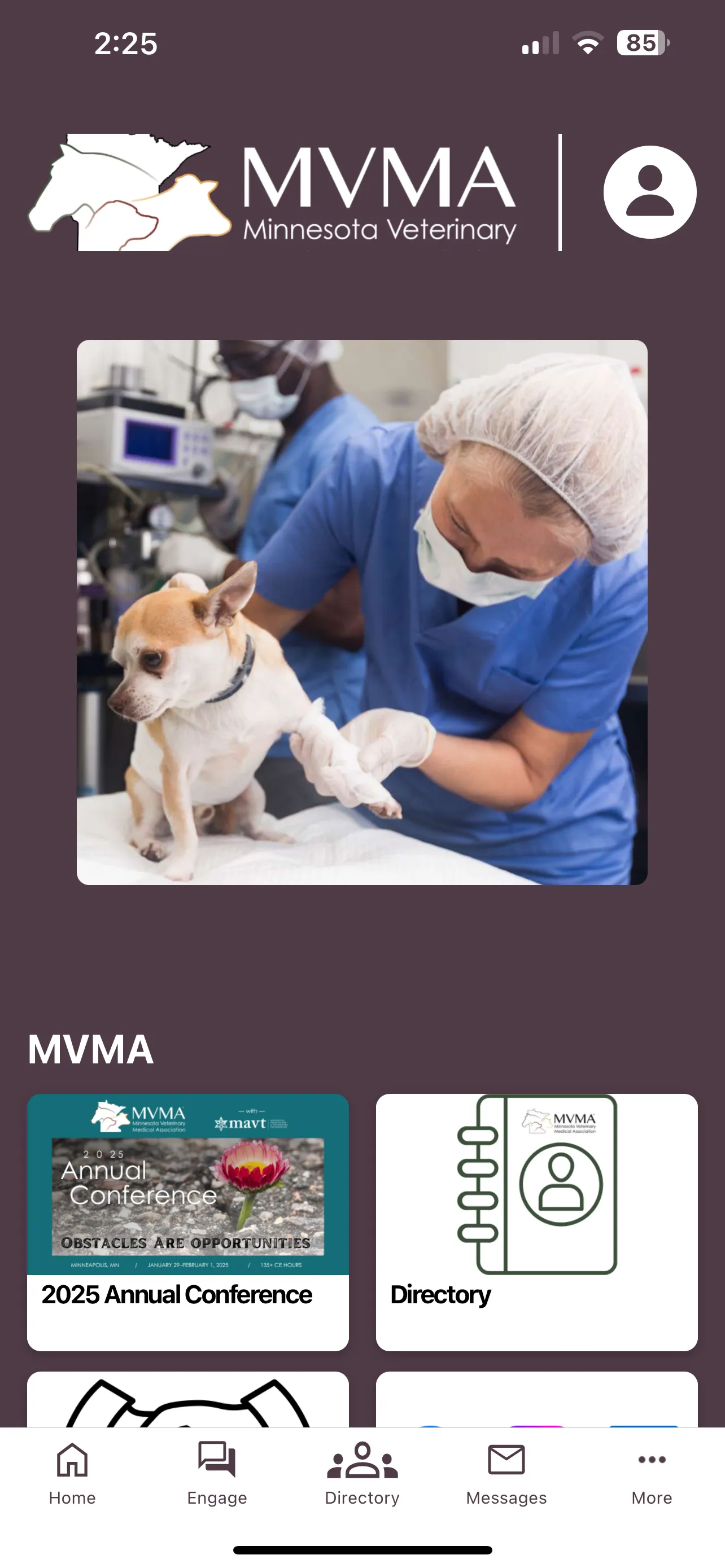 MN Veterinary Medical Assn | Indus Appstore | Screenshot