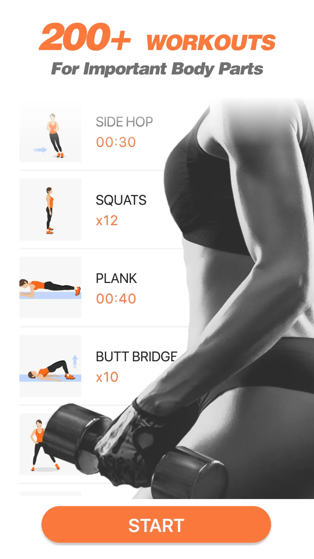 Female fitness: Lose weight &  | Indus Appstore | Screenshot