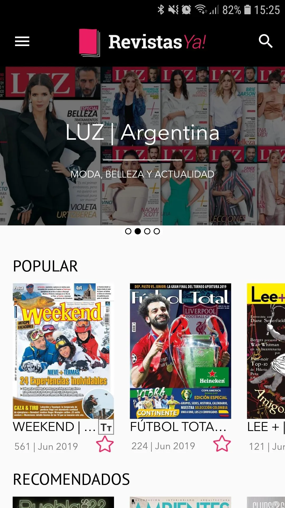 Revistas Ya! | Indus Appstore | Screenshot