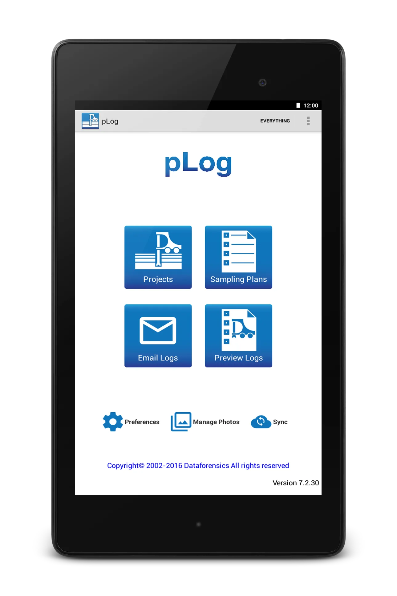 pLog Tablet | Indus Appstore | Screenshot