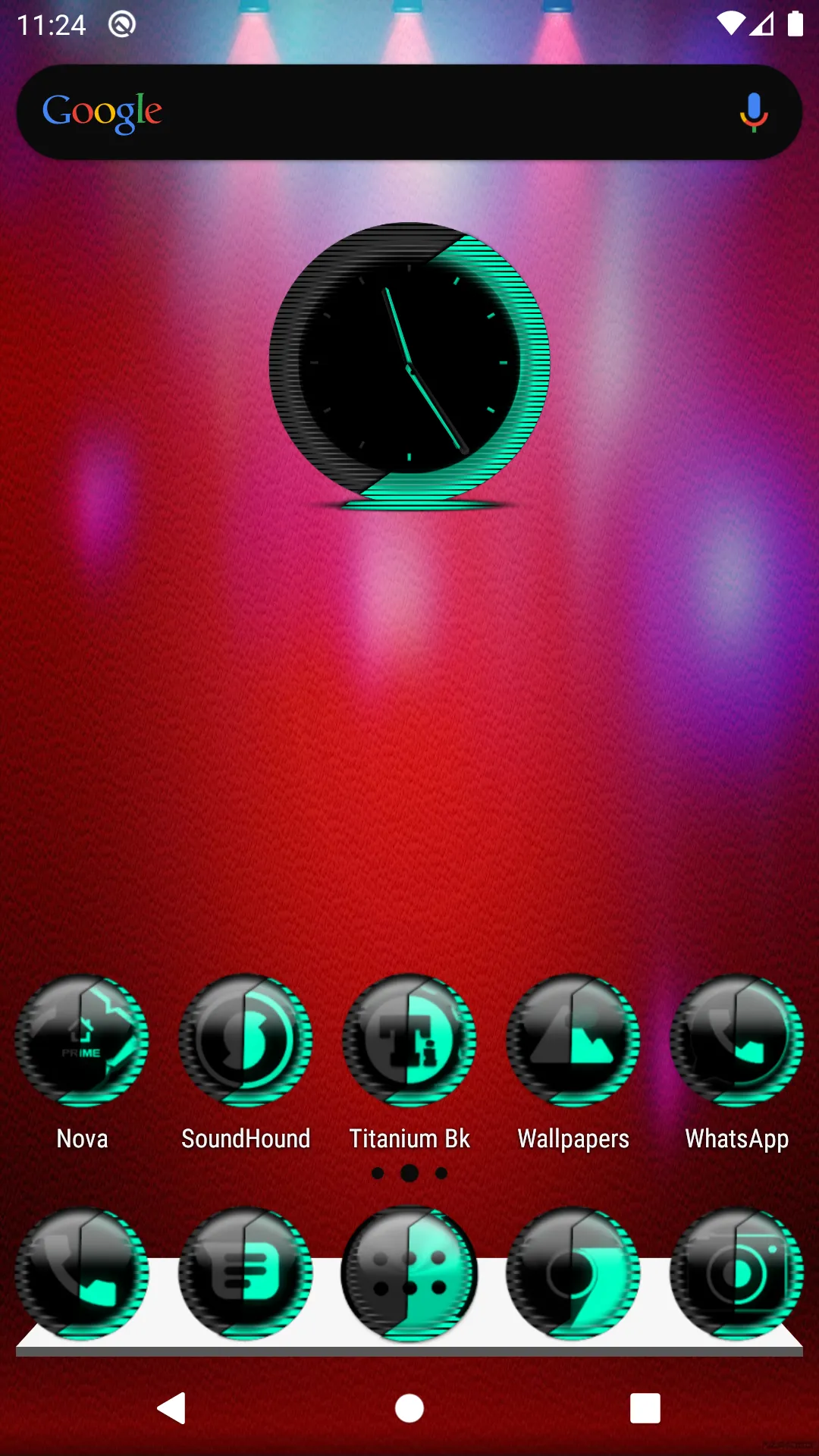 Teal Icon Pack Style 8 | Indus Appstore | Screenshot