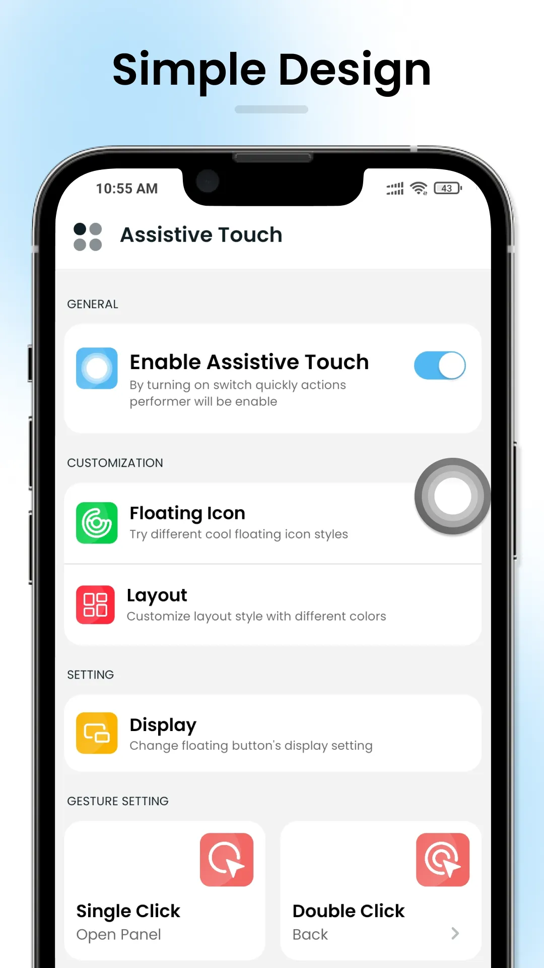 Assistive Touch for Android | Indus Appstore | Screenshot