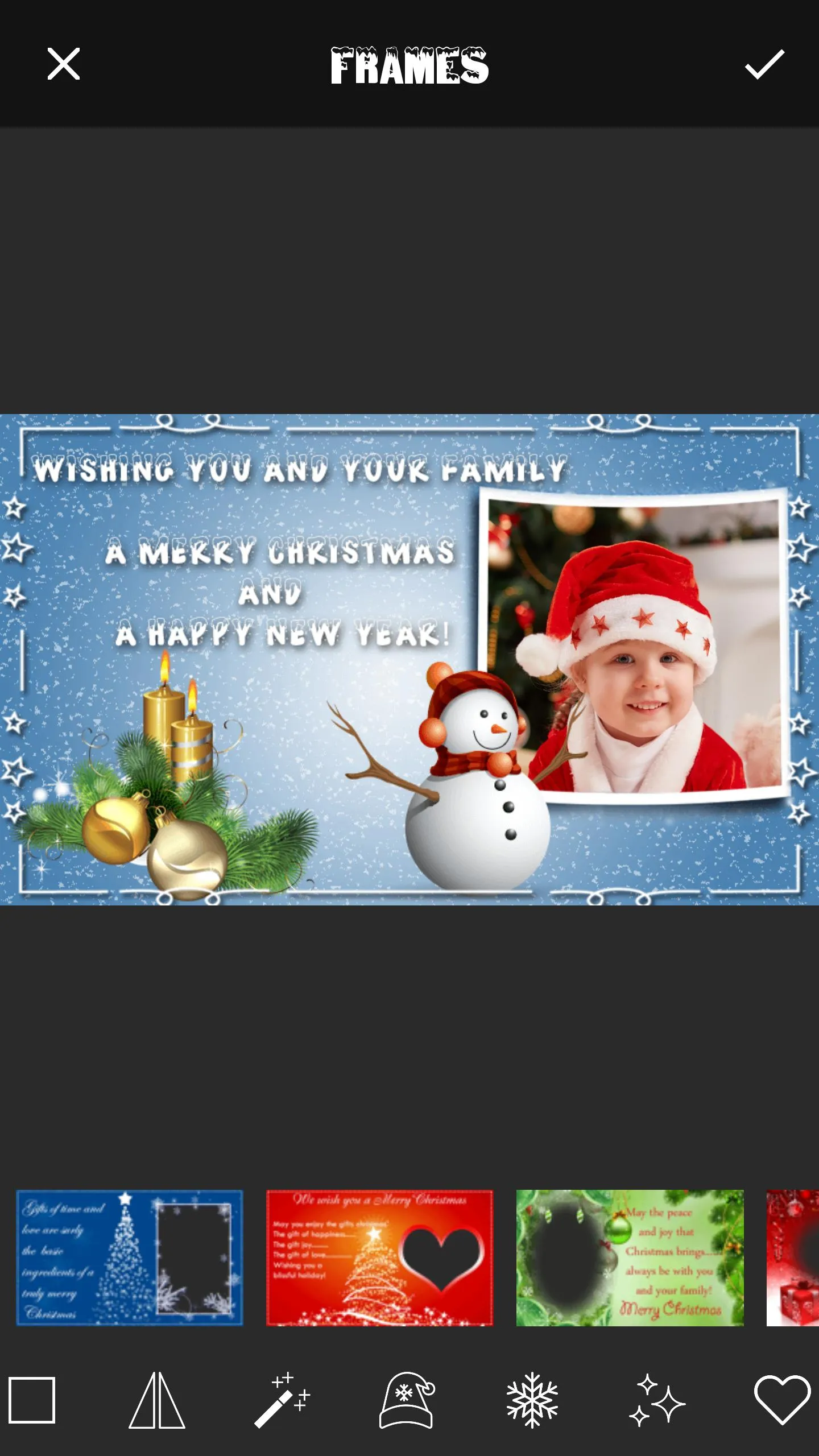 Christmas Cards Maker | Indus Appstore | Screenshot