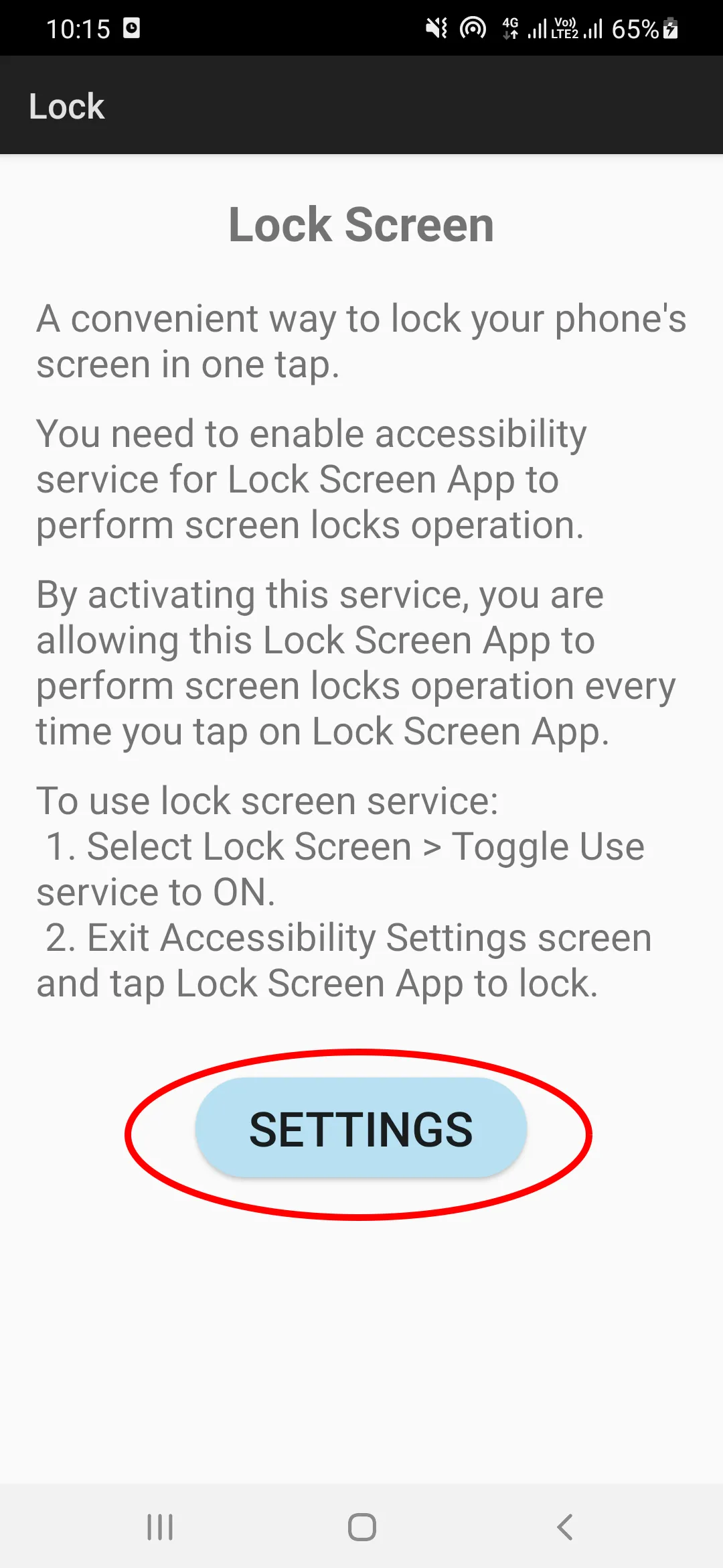 Screen Lock Plus | Indus Appstore | Screenshot