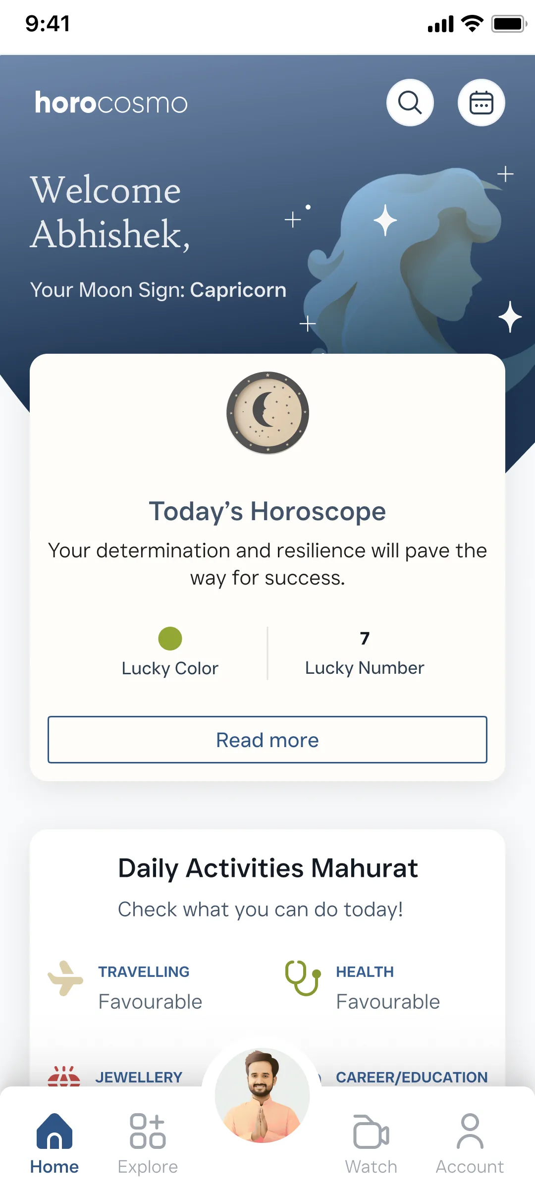 Horocosmo | Indus Appstore | Screenshot