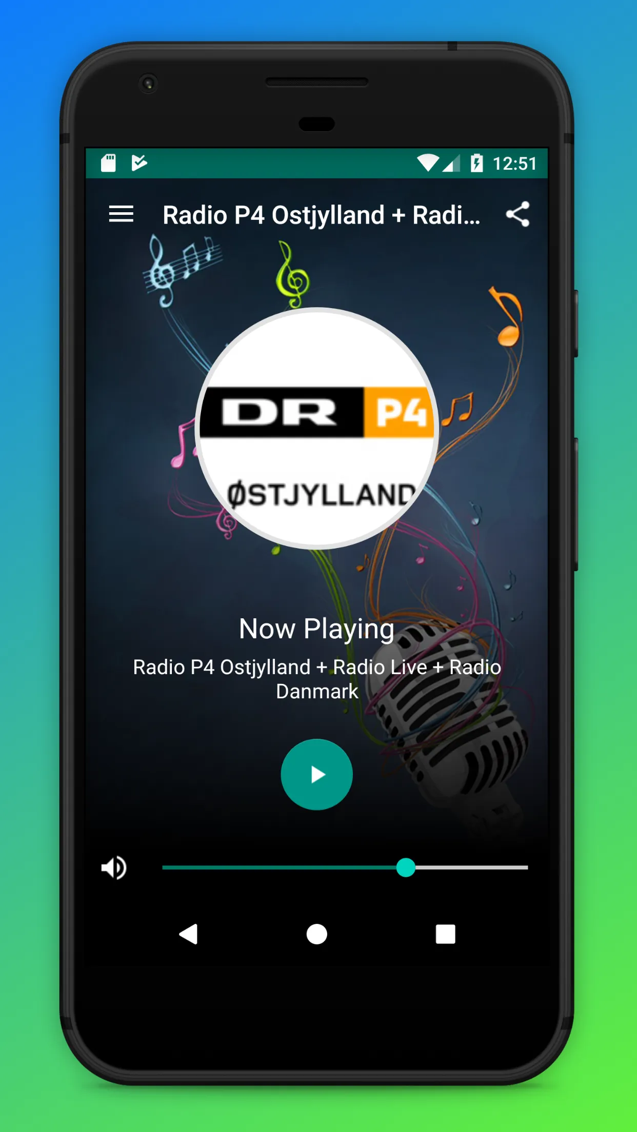 DR P4 Østjylland Radio App DK | Indus Appstore | Screenshot