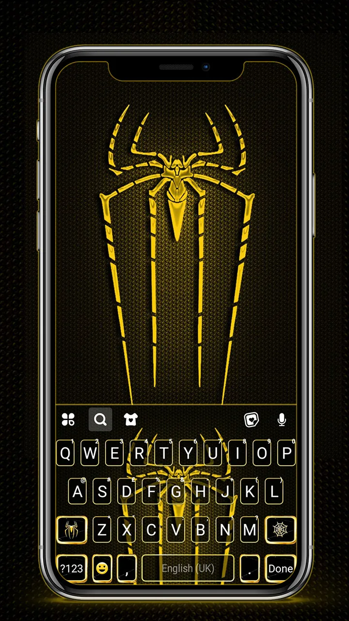 Golden Spider Theme | Indus Appstore | Screenshot