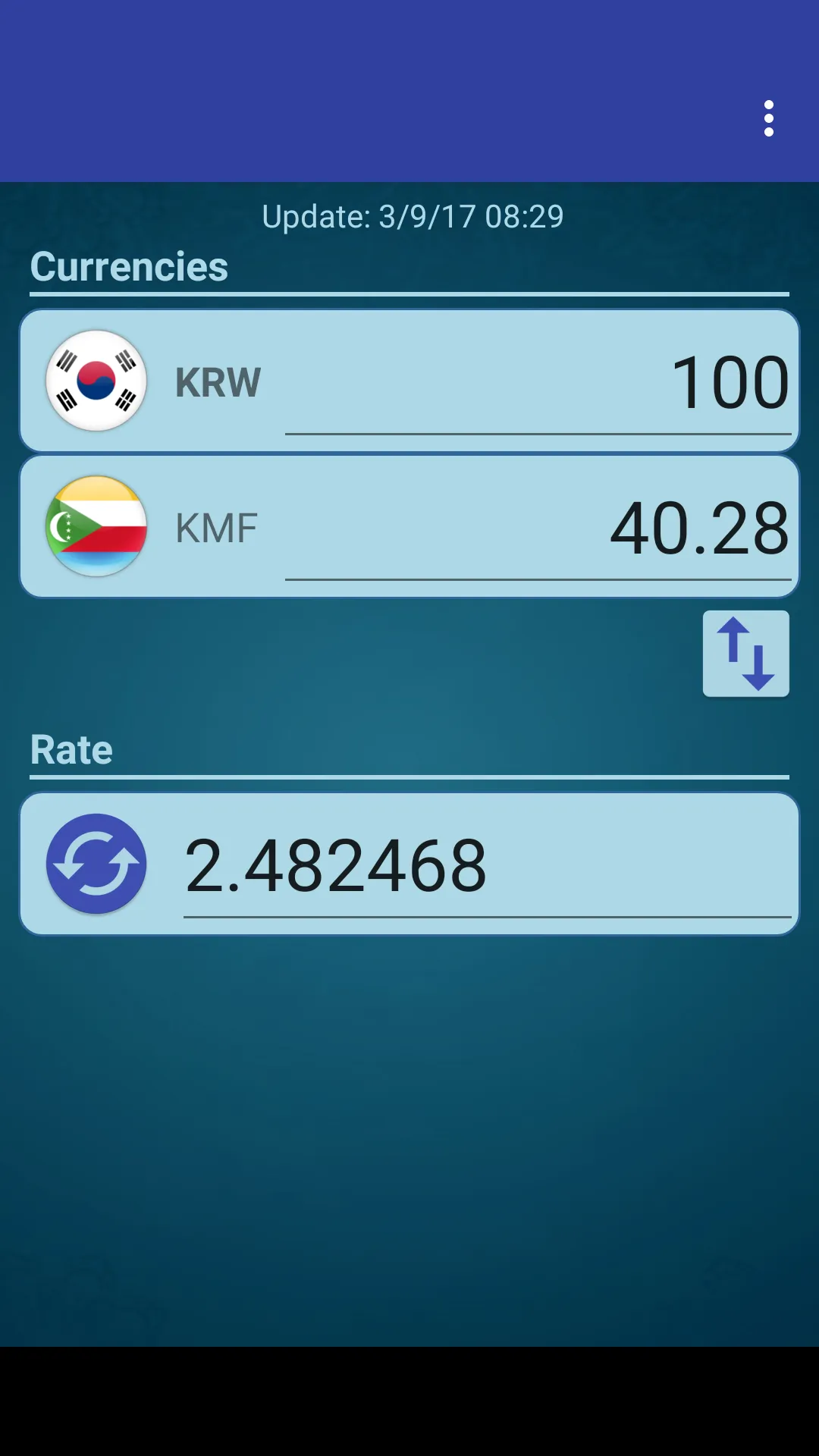 S Korea Won x Comorian Franc | Indus Appstore | Screenshot