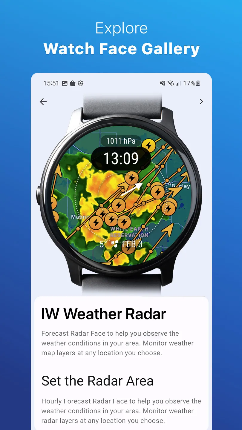 Weather for Wear OS | Indus Appstore | Screenshot