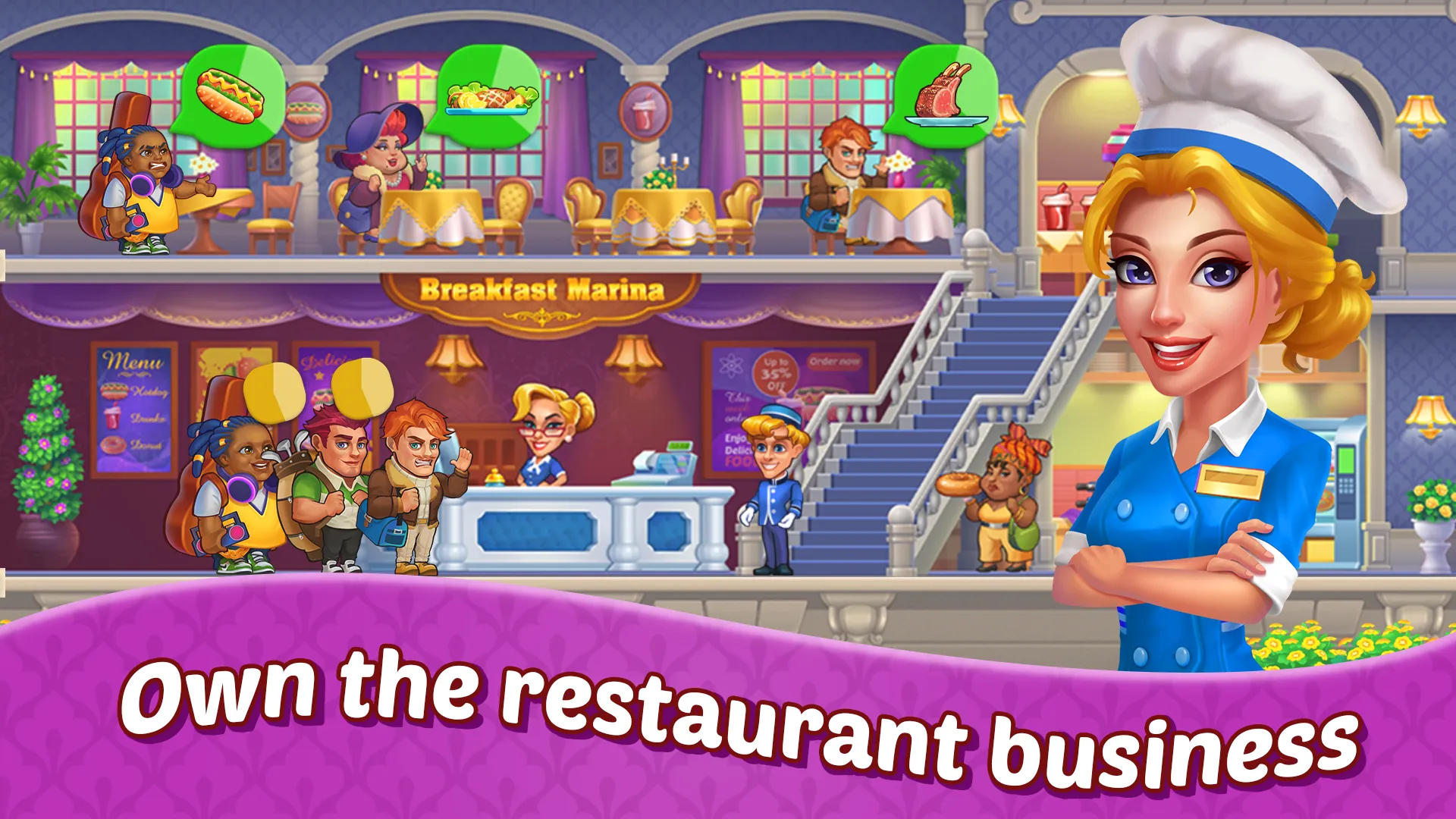 Dream Restaurant - Hotel games | Indus Appstore | Screenshot