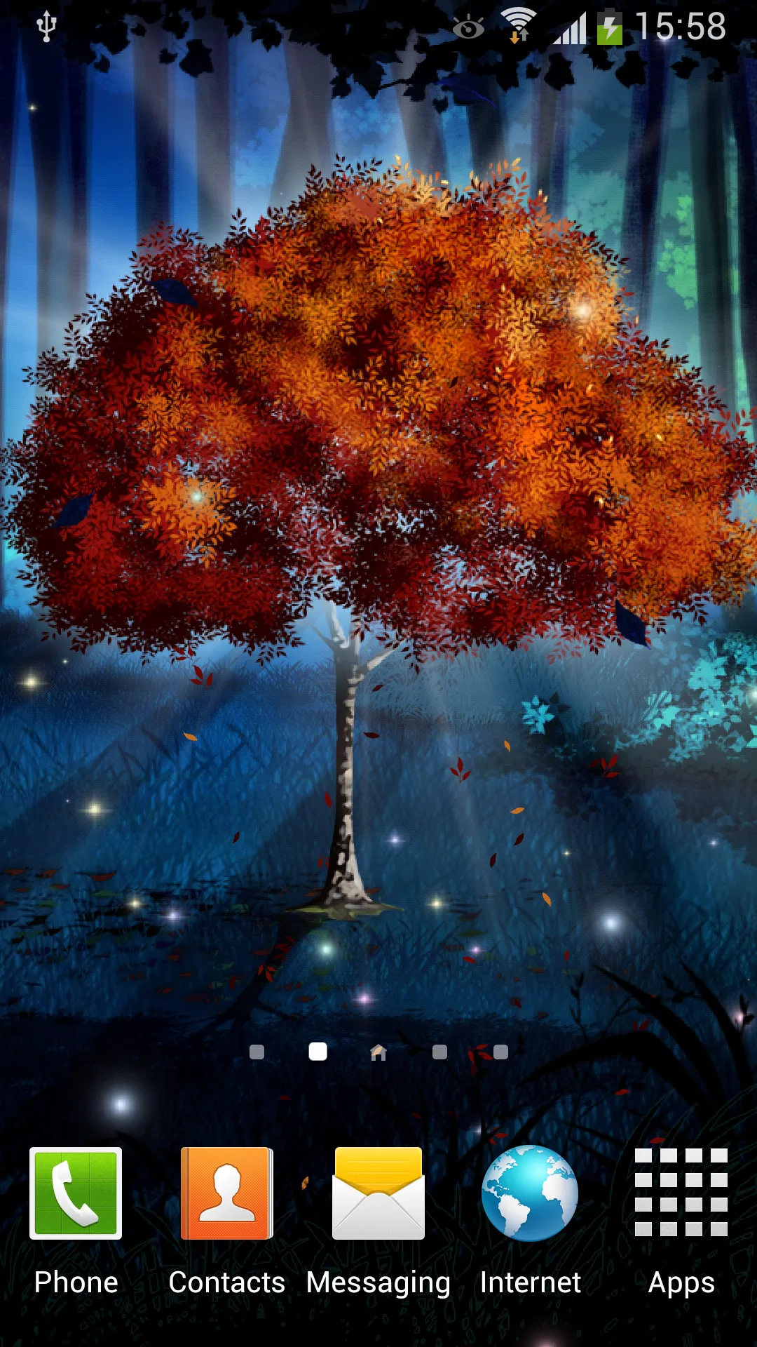 Magic Forest Live Wallpaper | Indus Appstore | Screenshot