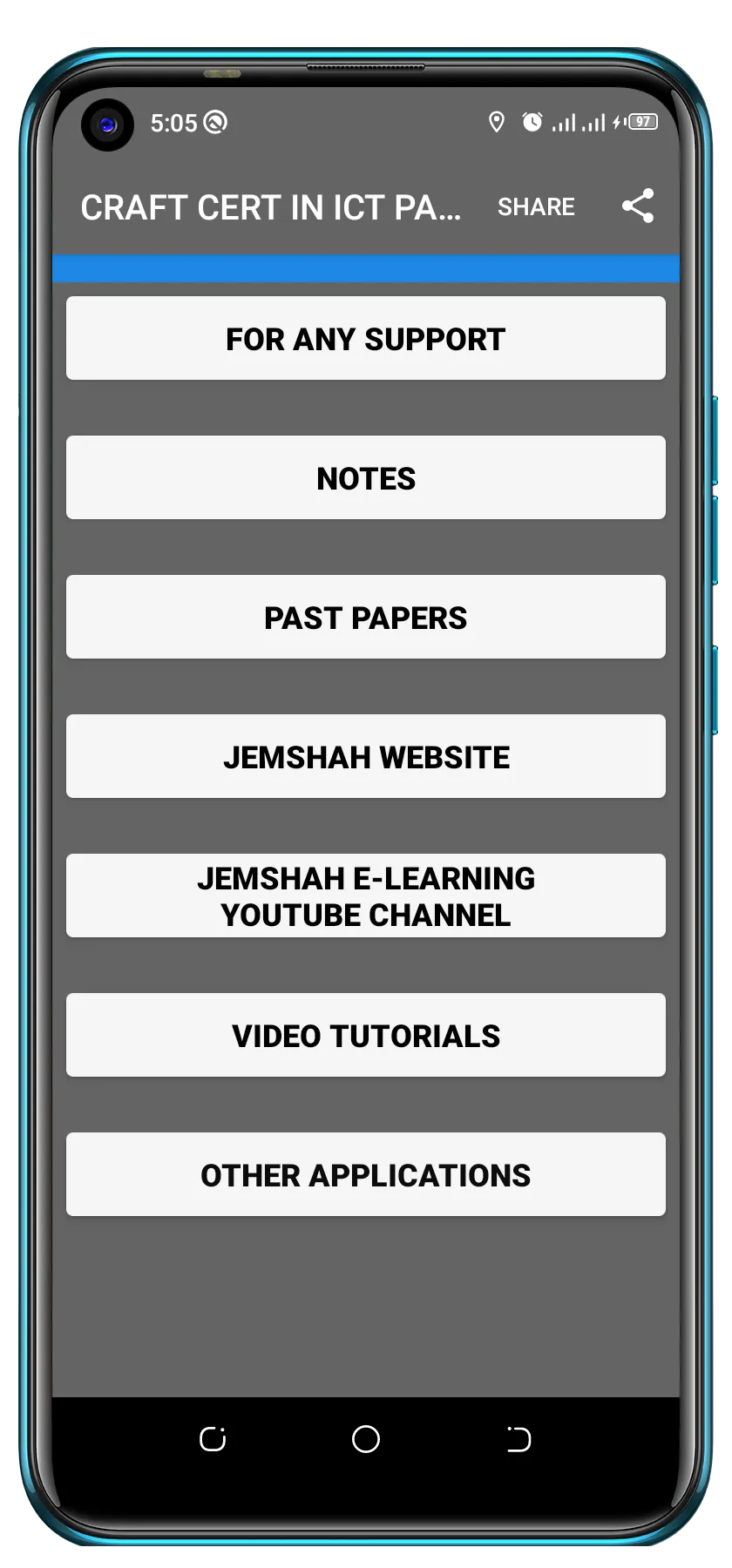 Craft  In ICT Past Papers | Indus Appstore | Screenshot