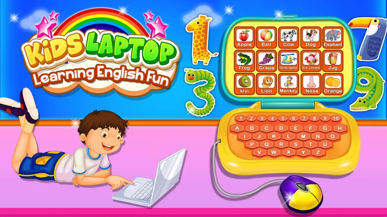 Alphabet Laptop - Educational | Indus Appstore | Screenshot