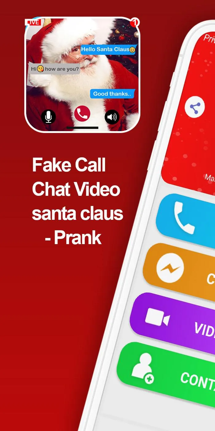 fake call from Santa Claus | Indus Appstore | Screenshot