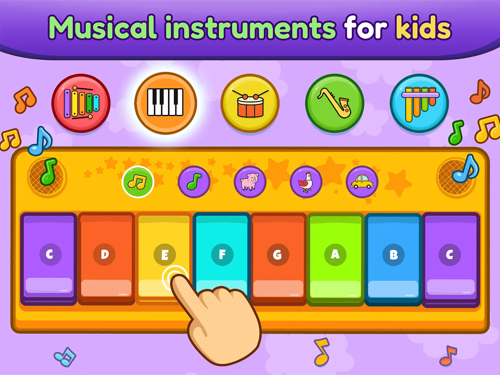 Baby Piano, Drums, Xylo & more | Indus Appstore | Screenshot