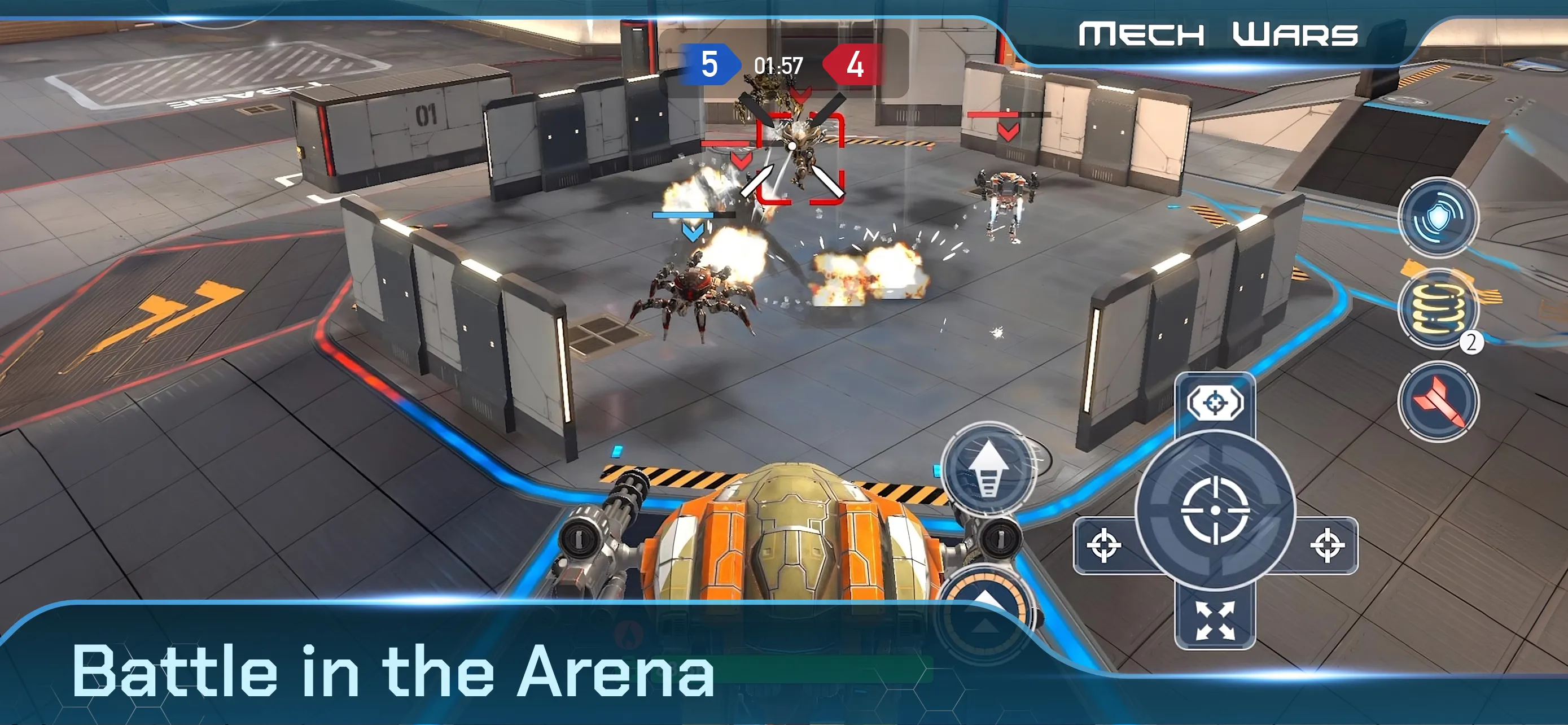 Mech Wars Online Robot Battles | Indus Appstore | Screenshot