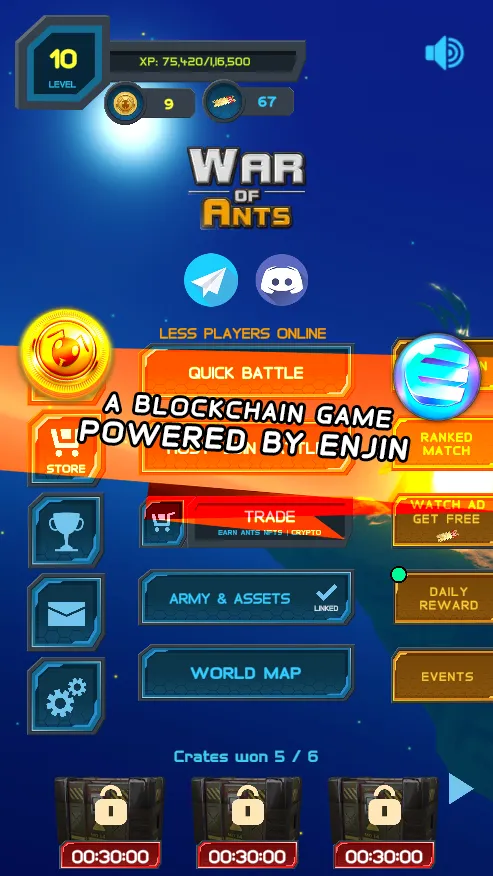 War of Ants - Blockchain Game | Indus Appstore | Screenshot