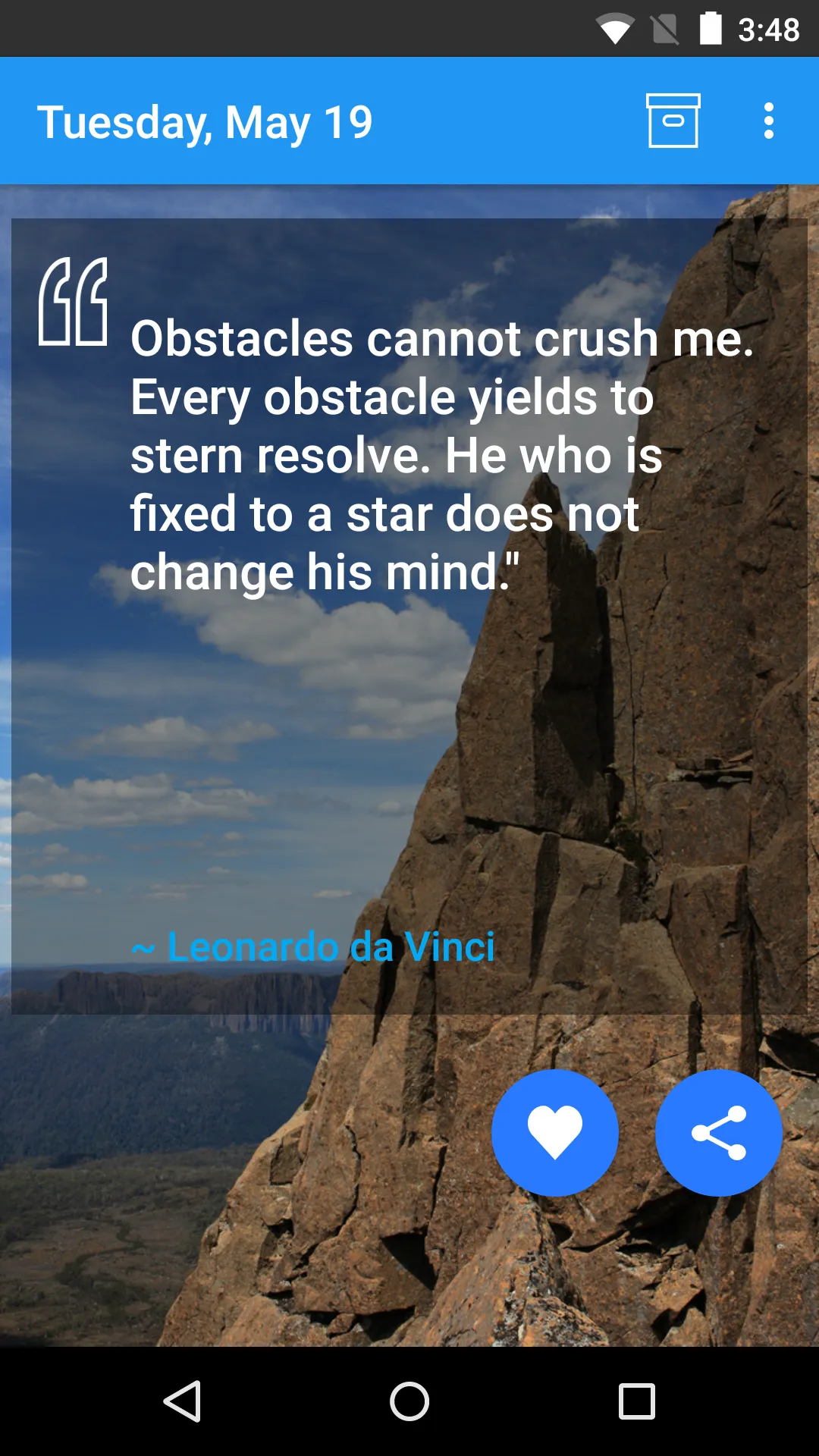 Daily Quote - Positive quotes | Indus Appstore | Screenshot