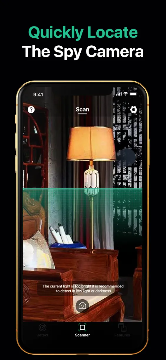 No Hidden - Spy Camera Finder | Indus Appstore | Screenshot