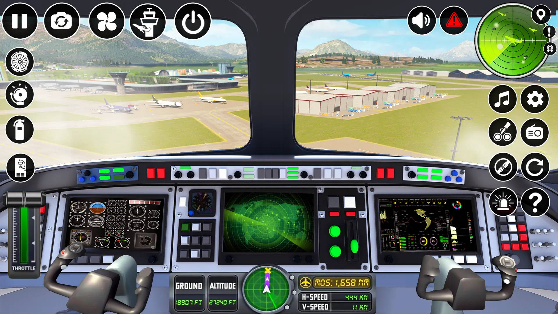 Airplane Flight Pilot Game | Indus Appstore | Screenshot