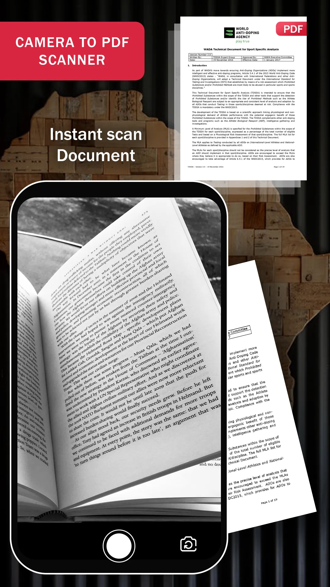 Camera to pdf Document Scanner | Indus Appstore | Screenshot