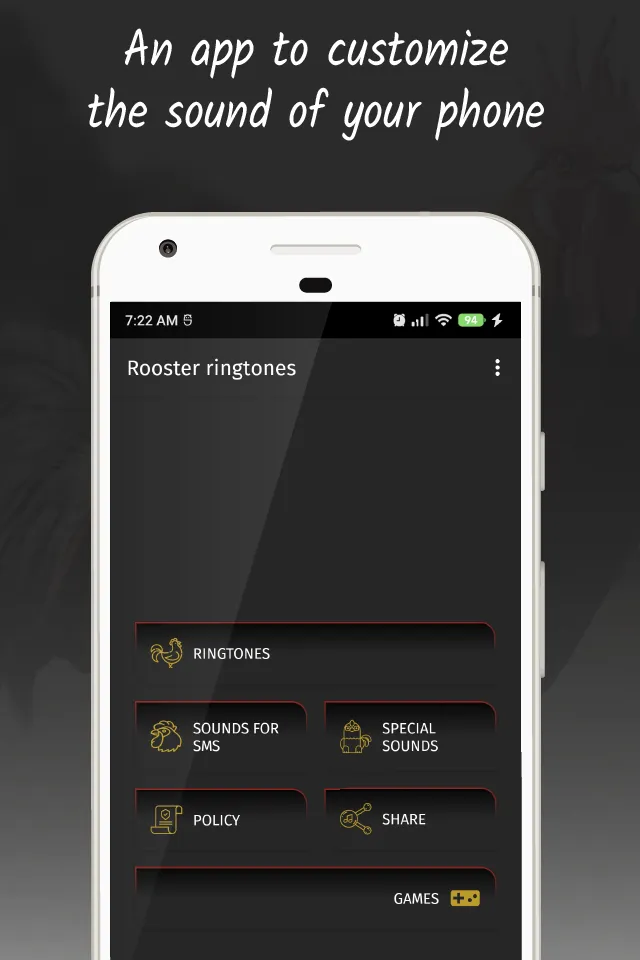 Rooster ringtones for phone | Indus Appstore | Screenshot