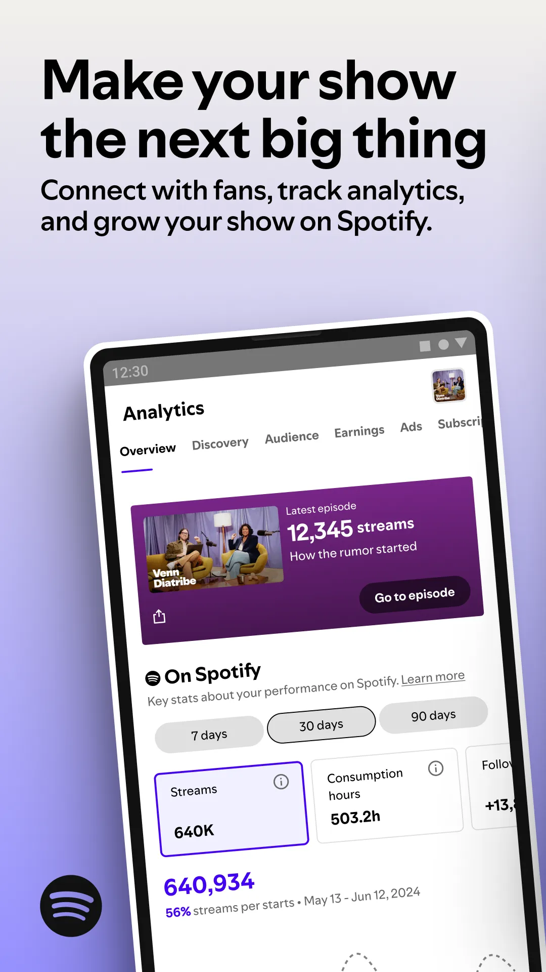Spotify for Creators | Indus Appstore | Screenshot