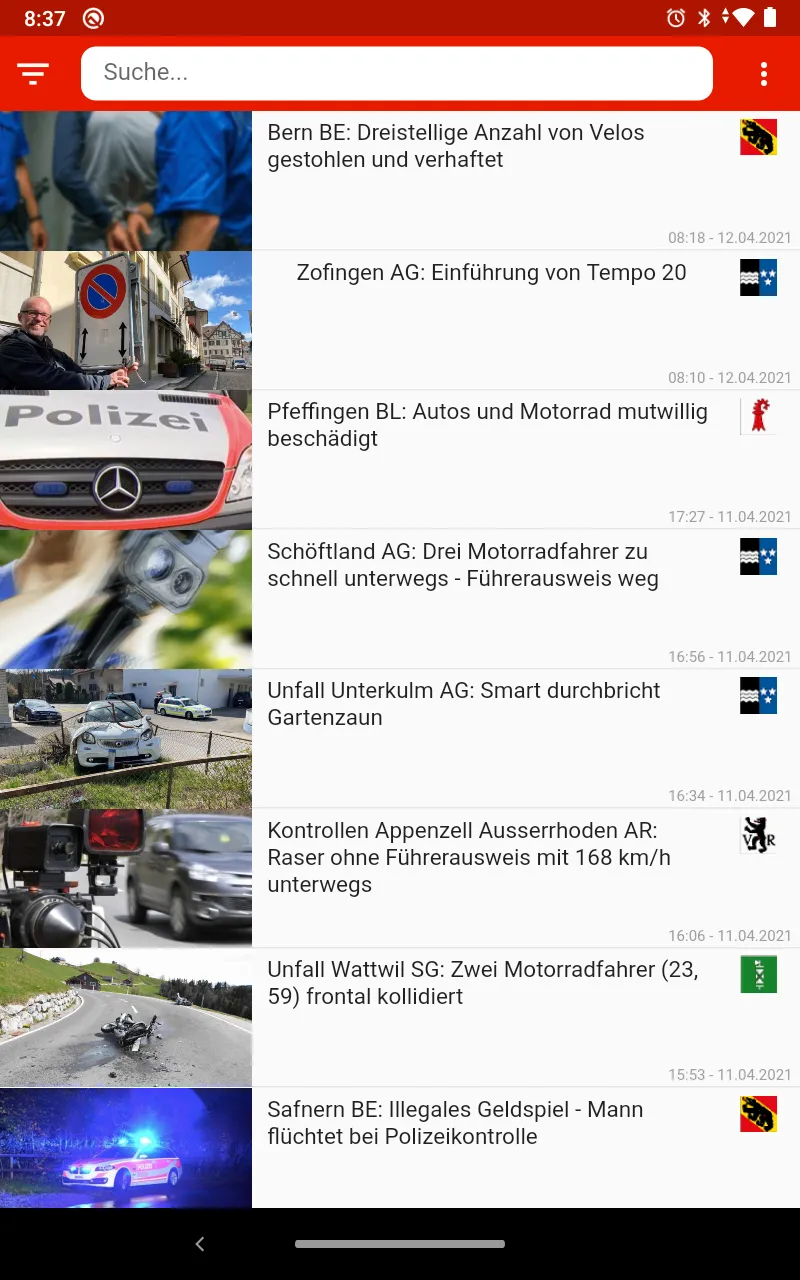 Polizei Schweiz | Indus Appstore | Screenshot