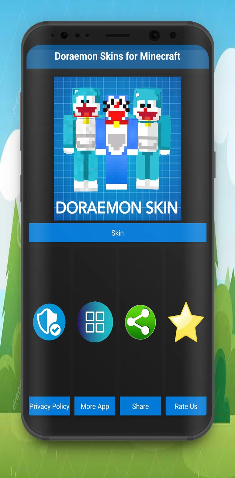 Doraemon Skins for Minecraft | Indus Appstore | Screenshot