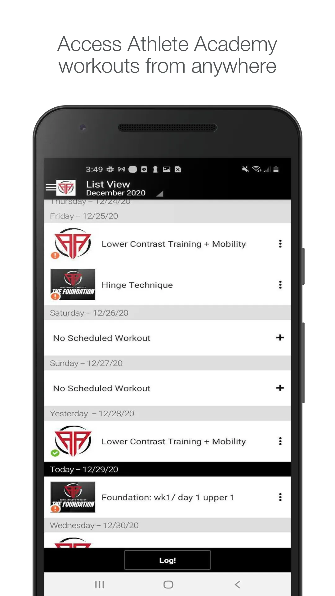 Athlete Academy | Indus Appstore | Screenshot