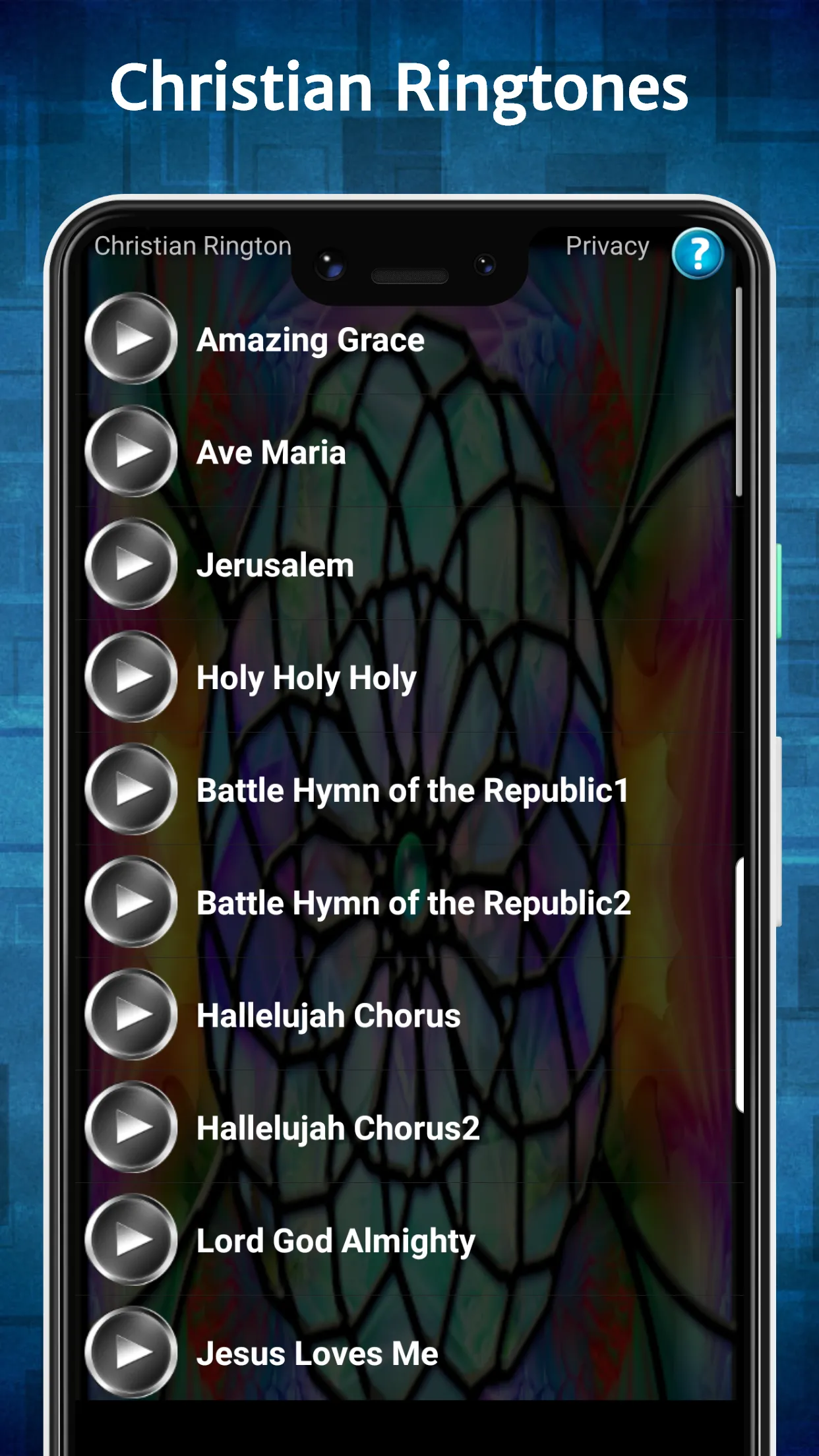 Christian Ringtones | Indus Appstore | Screenshot