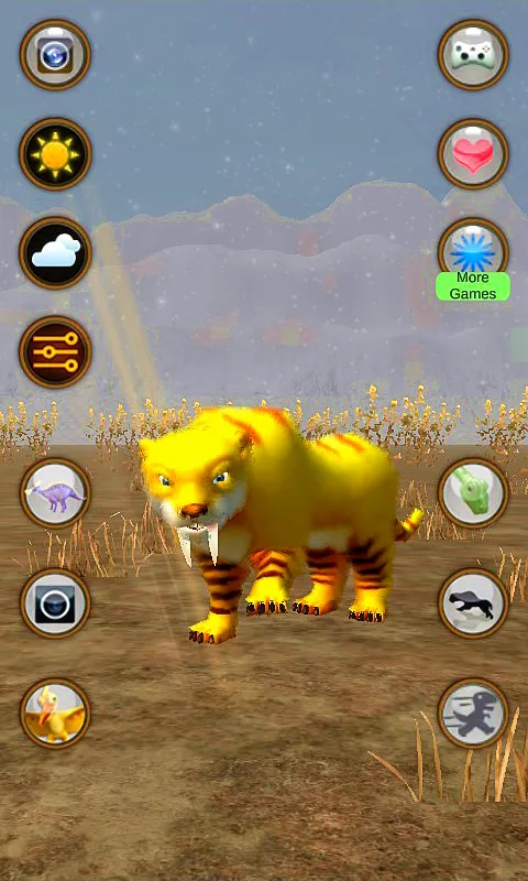 Talking Smilodon | Indus Appstore | Screenshot