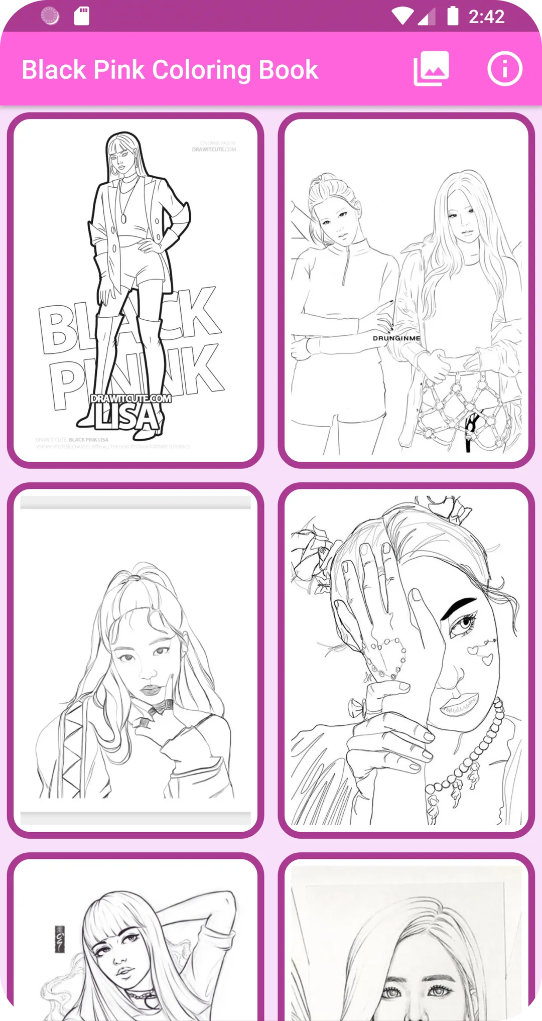 Colors: Black Pink K-POP | Indus Appstore | Screenshot